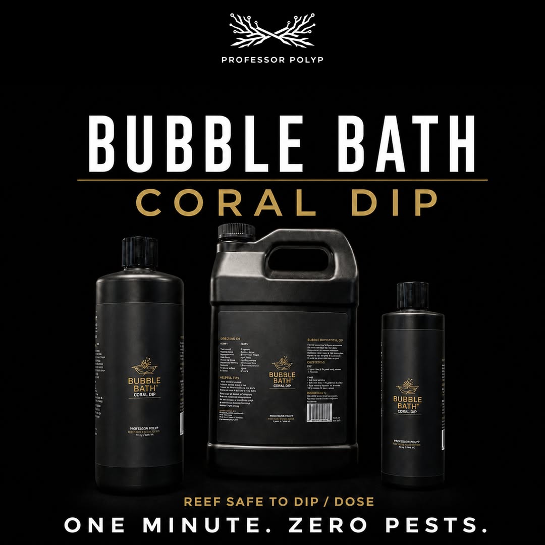 Professor Polyp's Bubble Bath™ Coral Dip